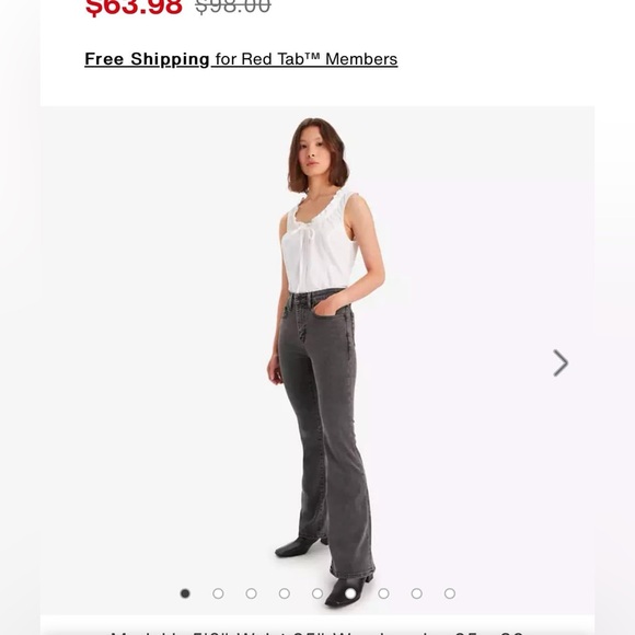 Black Levi’s Flare - Picture 1 of 3
